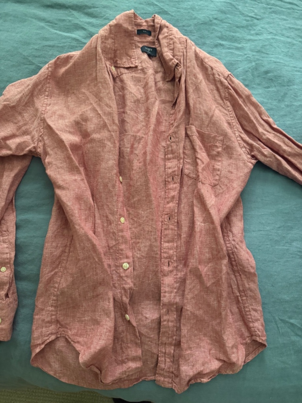 J.Crew Linen Button-Down - Picture 2 of 4